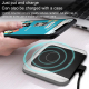 Chargeur Sans Fil Multifonction 3 en 1 Puissance 10W Protection Complète Charge Rapide Induction à 360° Design Compact - www....
