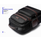 Sacoche Ordinateur Portable Antivol Étanche Grande Capacité Avec Port USB Taille Compacte 28x19x42cm Noir - www.yonis-shop.com