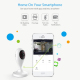 Mini Camera WiFi Intérieure Vision Nocturne IR Multi-angle Télécommande Mobile 720P CMOS Capteur 64GB Mémoire Alexa Google Ho...