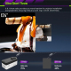 Vidéoprojecteur Home Cinéma Android 11 1080P 700 ANSI Focale Ultra Courte 0,6:1 Écran 160 Pouces - www.yonis-shop.com