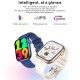 Montre Connectée Sportive Avec Appel Bluetooth Surveillance Santé Complète Étanche Autonomie 7-10 Jours - www.yonis-shop.com