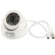 Camera Surveillance Infrarouge 24 LED 20m Résolution 420TVL Capteur CMOS Lentille 3.6mm ABS - www.yonis-shop.com