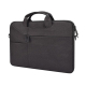 Sacoche Ordinateur Portable Étanche Résistante Aux Déchirures Avec Sangle Cachée Pour Laptop 13 Pouces Noir Grande Capacité D...