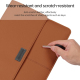 Sacoche Ordinateur Portable Cuir PU Imperméable Ultra-Fine Protection Pour Laptop 13-14 Pouces Vert Foncé - www.yonis-shop.com