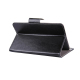 Housse universelle noire pour tablette 10 pouces vue de dos en position support inclin&eacute;e. - Yonis Y-heu85