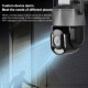 Camera IP 5MP WiFi Vision Nocturne 120m Détection Mouvement Voix Bidirectionnelle Étanche IP66 - www.yonis-shop.com
