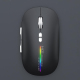 Souris Bluetooth Sans Fil Silencieuse 7 Boutons RGB Rechargeable Pour Gaming - www.yonis-shop.com