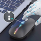 Souris Bluetooth Sans Fil Silencieuse 7 Boutons RGB Rechargeable Pour Gaming - www.yonis-shop.com