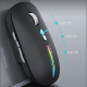 Souris Bluetooth Sans Fil Silencieuse 7 Boutons RGB Rechargeable Pour Gaming - www.yonis-shop.com