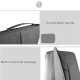 Sacoche Ordinateur Portable Universelle Multi-Poches En Tissu Oxford Doux Pour Ordinateurs Et Tablettes 13 Pouces Et Moins Gr...