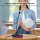 Microphone USB RGB Omnidirectionnel Pour Streaming Avec Carte Son Intégrée Et 3 Ports USB - www.yonis-shop.com