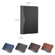 Sacoche Ordinateur Portable Anti-Chute en Cuir PU Gris Élégant avec Dissipation Thermique et Design Magnétique - www.yonis-sh...
