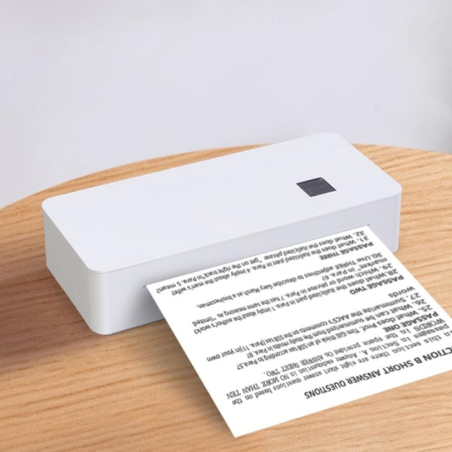Mini Imprimante Bluetooth HD Thermique Sans Encre Pour Bureau Maison Etudes - www.yonis-shop.com