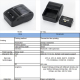 Mini Imprimante Thermique Portable USB-C Bluetooth 58mm Haute Vitesse 203dpi - www.yonis-shop.com