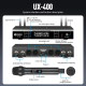 Système Micro Sans Fil UHF 4 Micros Rechargeables Portée 80 Mètres Synchronisation Automatique - www.yonis-shop.com