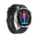Montre Connectée Écran Couleur 1.43 Pouces Bracelet Silicone Appels Bluetooth Examen Micro-Physique Étanche IP68 Autonomie 20...