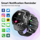 Montre Connectée Santé Intelligente Écran Rond 1.55 Pouces Suivi ECG et Sommeil Étanche IP67 Autonomie Longue Durée Fonctions...