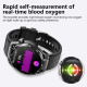Montre Connectée Santé Intelligente Écran Rond 1.55 Pouces Suivi ECG et Sommeil Étanche IP67 Autonomie Longue Durée Fonctions...
