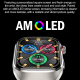 Montre Connectée Écran AMOLED 2.04 Pouces Étanche IP68 Avec Suivi Santé et Appels Bluetooth - www.yonis-shop.com