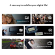 Clé Chromecast Wifi Miracast Dongle HDMI Tv DLNA Airplay iOS Android - www.yonis-shop.com