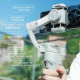 Stabilisateur Smartphone Trois Axes Anti Tremblement Avec Lumière Réglable Ergonomique et Pliable Pour Android et iOS - www.y...