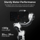Stabilisateur Smartphone 3 Axes Anti-Tremblement Avec Lumière Intégrée Et Charge Rapide - www.yonis-shop.com