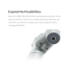 Stabilisateur Smartphone 3 Axes Pliable Avec Contrôle Gestuel Et Modes Avancés Pour Caméra Et Téléphone Portable - www.yonis-...
