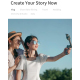 Stabilisateur Smartphone 3 Axes Pliable Avec Contrôle Gestuel Et Modes Avancés Pour Caméra Et Téléphone Portable - www.yonis-...