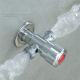 Robinet D’Angle Double Sortie En Acier Inoxydable Pour Cuisine Salle De Bain Et Douche 1 Entrée 2 Sorties Installation Murale...