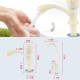 Robinet De Cuisine Vertical Pour Eau Froide En ABS Sortie D’eau Douce Économique Et Anti Éclaboussures - www.yonis-shop.com
