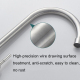 Robinet De Cuisine En Acier Inoxydable 304 Rotatif À 360° Avec Tuyau De 60 Cm Et Mousseur Économiseur D’Eau - www.yonis-shop.com