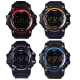 Montre Connectée Écran LCD Bracelet Sport IP67 50 M Professionnel Cadran Bleu - www.yonis-shop.com