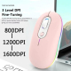 Souris Sans Fil Rechargeable Silencieuse Avec Lumière RGB et Connexion Double Mode - www.yonis-shop.com