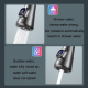 Robinet De Cuisine À Douchette Extractible Mitigeur Chaud Froid Affichage Numérique Sans Pile En Cuivre 59 - www.yonis-shop.com