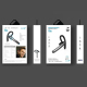 Écouteurs Bluetooth Anti-Bruit Rotatifs 180° Sans Fil avec Microphone et Alerte Vibrante - www.yonis-shop.com
