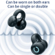 Ecouteurs Bluetooth À Conduction Osseuse Étanches Avec Design Confortable Et Son HIFI - www.yonis-shop.com