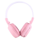 Casque Sans Fil MP3 Audio Stéréo Écran LCD Lecteur Carte Micro SD Fonction Radio FM jaune - www.yonis-shop.com