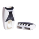 Distributeur Dentifrice Automatique Mural Porte Brosses A Dents 5 Places Noir - www.yonis-shop.com