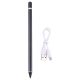 Stylet Tactile Actif Rechargeable Pour Écrire Dessiner Sur Appareils iOS Et Android Pointe Fine Capuchon Magnétique - www.yon...