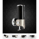 Distributeur Savon Liquide Manuel Poussoir Shampooing Gel Douche Capacité 2 x 50 CL Transparent - www.yonis-shop.com