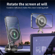 Support De Téléphone Pour Voiture Magnétique À Ventouse Avec Charge Sans Fil 15 W Aimants N52 Rotation 360 Degrés - www.yonis...