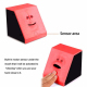 Tirelire Boîte Économie Monnaie Automatique Forme Visage Mignon ABS Haute Qualité Capteur Sensoriel Rouge - www.yonis-shop.com
