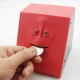 Tirelire Boîte Économie Monnaie Automatique Forme Visage Mignon ABS Haute Qualité Capteur Sensoriel Rouge - www.yonis-shop.com