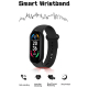 Bracelet Connecté Android iOS Montre Cardio Écran 0.96 Pouce Bluetooth Étanche IP67 Rouge - www.yonis-shop.com
