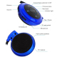 Casque Bluetooth Lecteur MP3 Sans Fil Radio FM Autonomie 10 h Carte Micro SD Rouge - www.yonis-shop.com