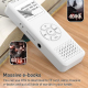 Lecteur MP3 MP4 Bluetooth Avec Écran Numérique Haut Parleur Intégré Radio FM Batterie 200mAh Et Carte TF Non Incluse - www.yo...