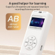 Lecteur MP3 MP4 Bluetooth Avec Écran Numérique Haut Parleur Intégré Radio FM Batterie 200mAh Et Carte TF Non Incluse - www.yo...
