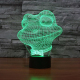 Lampe 3D Style Grenouille 7 Couleurs Luminaire LED Tactile 0.5W Décoration Chambre Salon Hall Couloir - www.yonis-shop.com