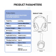 Casque Audio Sans Fil ANC Réduction De Bruit Pour Gaming Haute Autonomie Confort Optimal Bluetooth 5.3 - www.yonis-shop.com