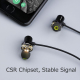 Écouteurs Bluetooth Sport Sans Fil Avec Micro Tour De Cou IPX5 Réduction De Bruit CVC Autonomie Jusqu’à 7 Heures - www.yonis-...